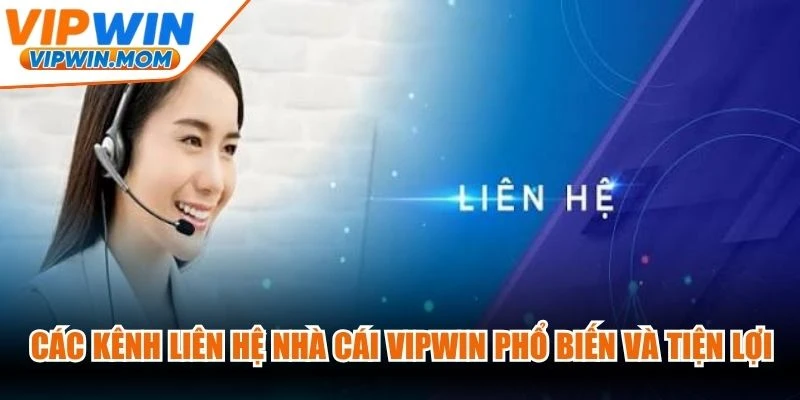 Các kênh liên hệ nhà cái VIPWIN phổ biến và tiện lợi