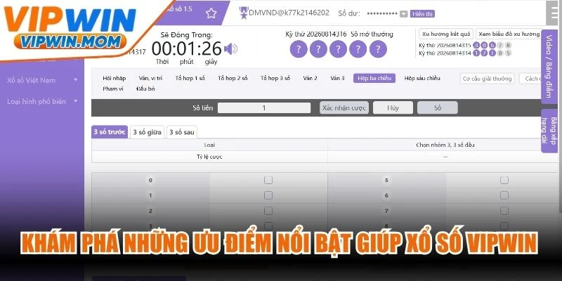 Khám phá những ưu điểm nổi bật giúp xổ số VIPWIN luôn thu hút